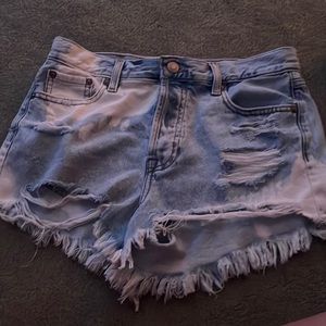 aeropostle size 2 light blue and white